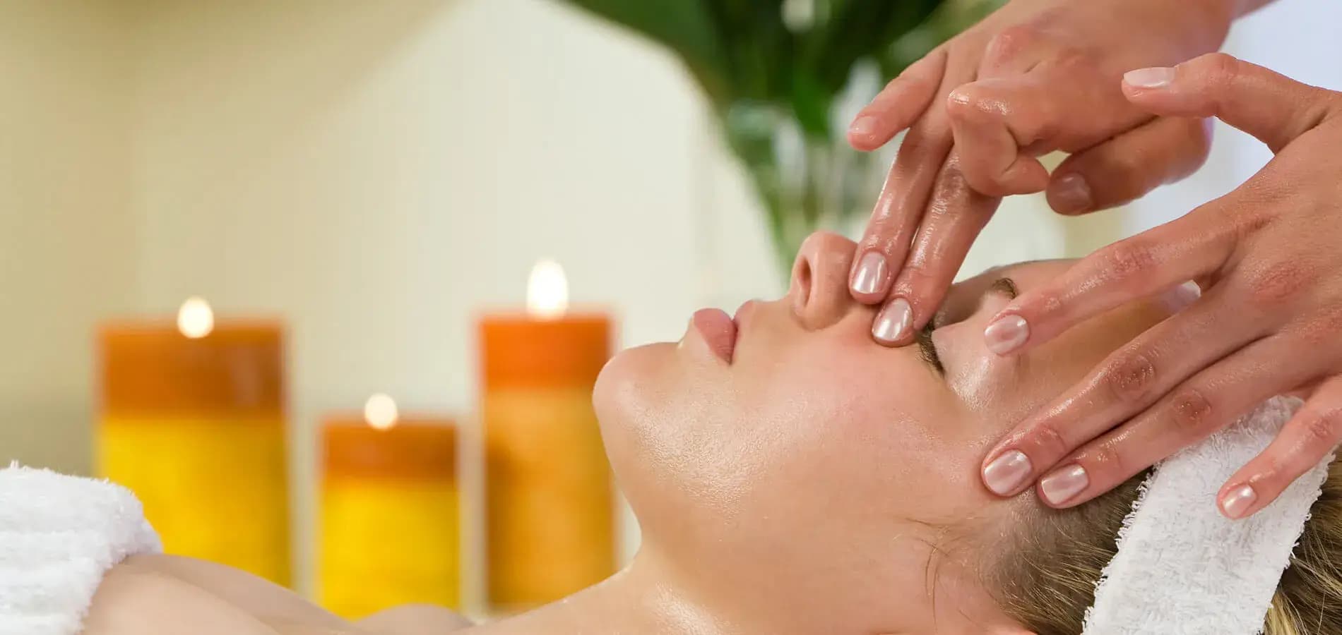 Facial treatment at Jade Archer Wellbeing & Beauty